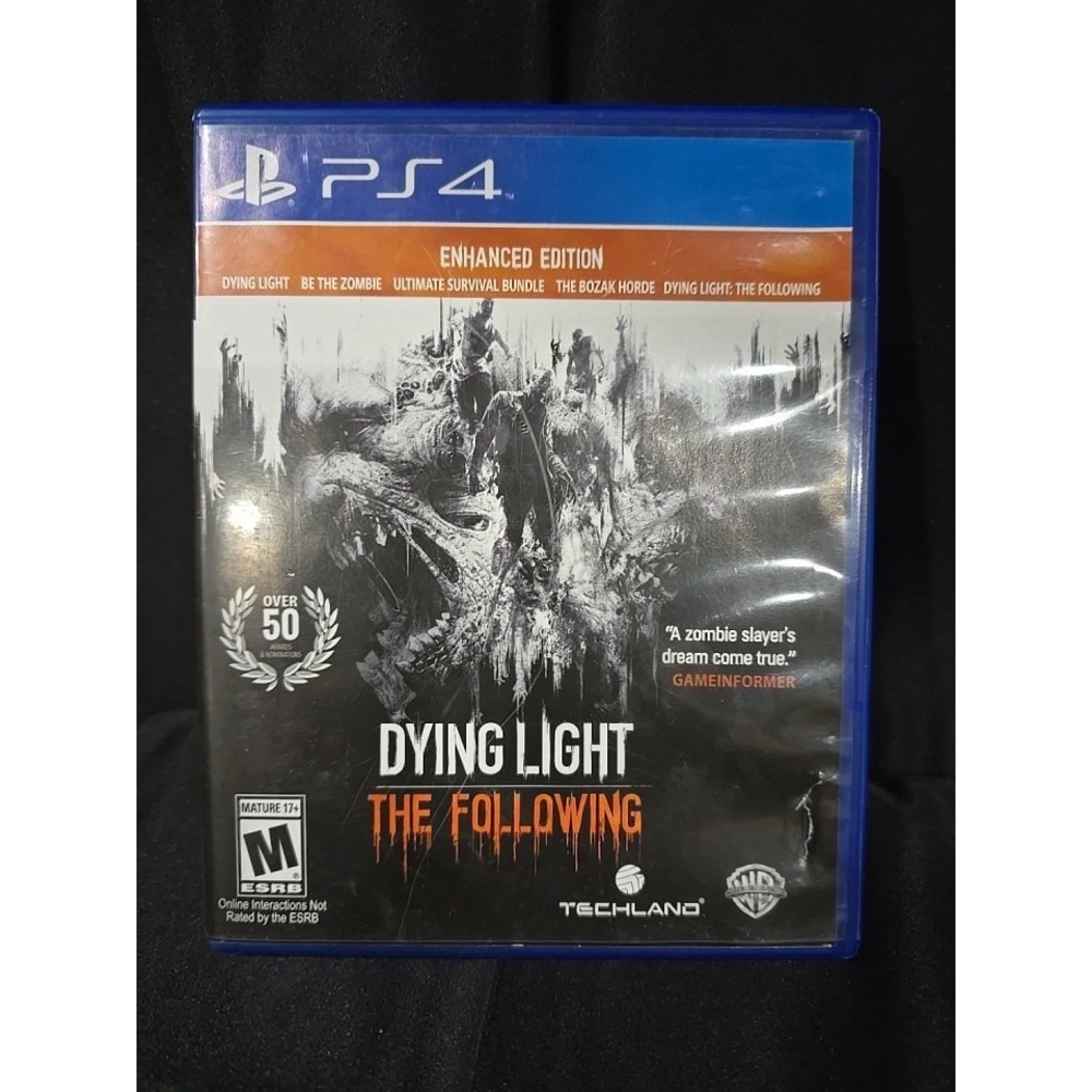 Dying Light The Following Enhancedโ Edition Sony PlayStation 4, 2016
